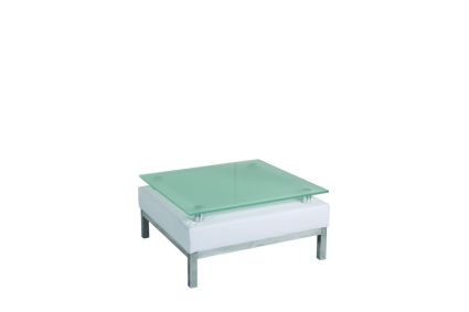 PIACENZA SIDE TABLE 35 65X65 - White