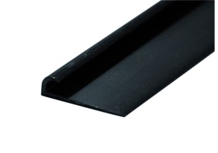 SLUIT/EDGE STRIP PVC - Black